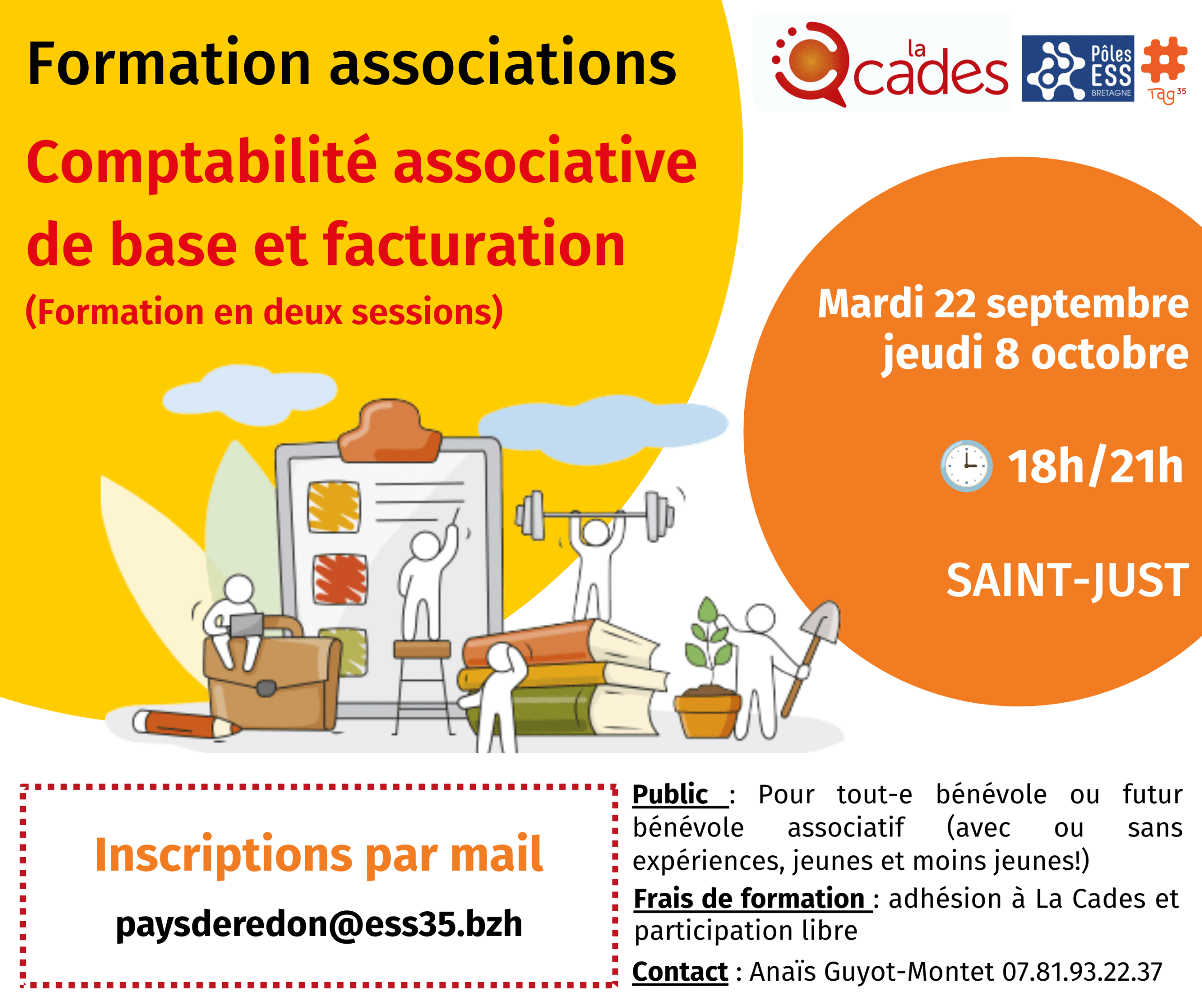[Formation bénévole] compta asso et facturation