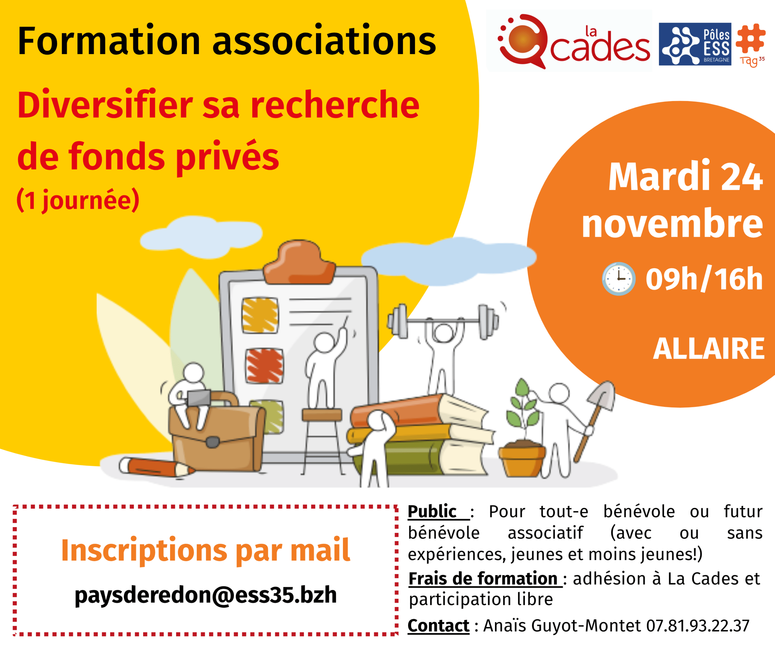 [Formation bénévole] Recherche de fonds privés