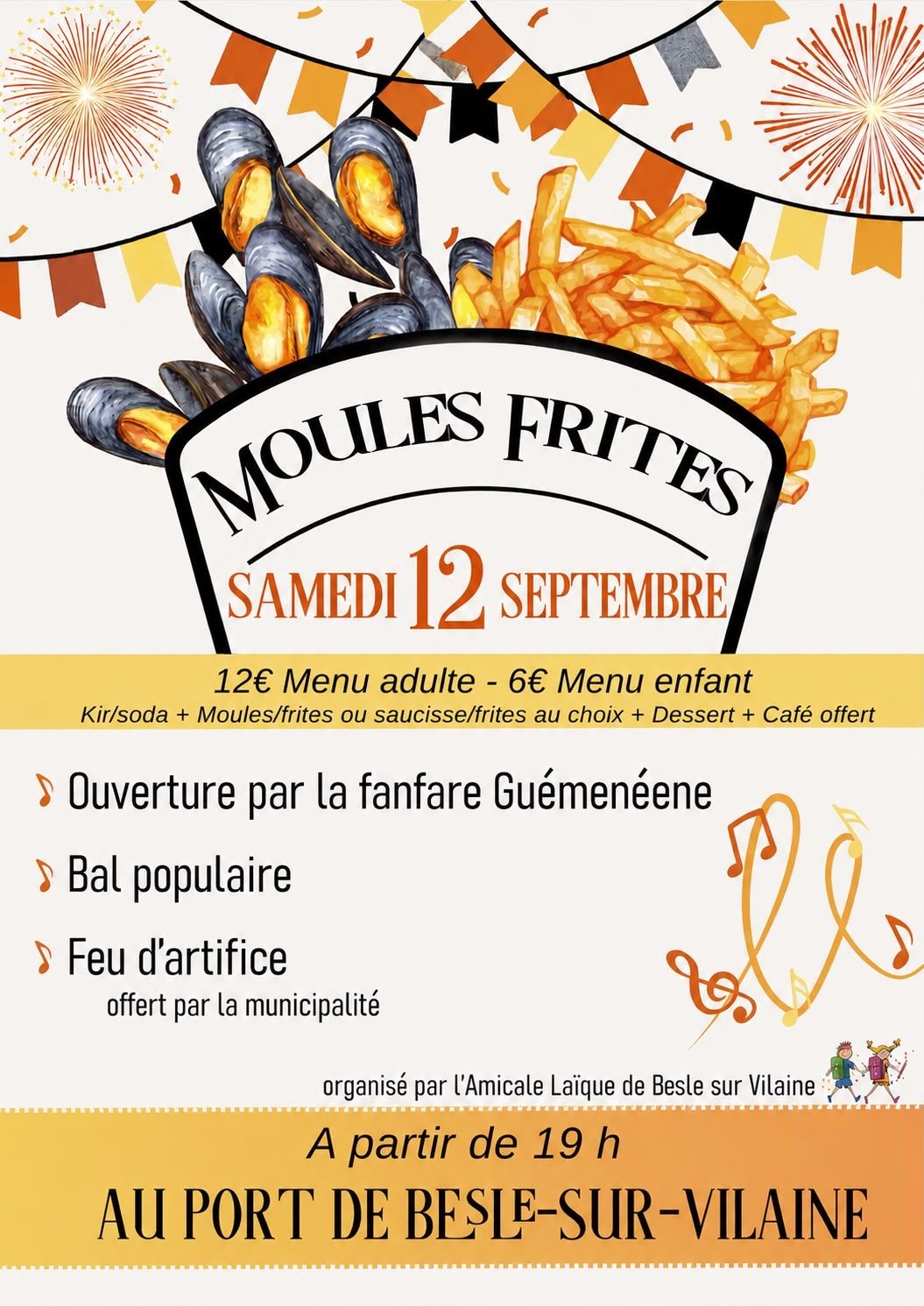 Soirée moules frites