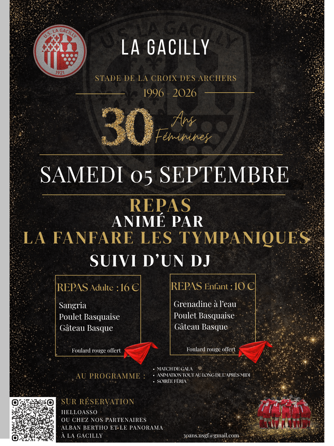 30 ans des féminines USG LA GACILLY