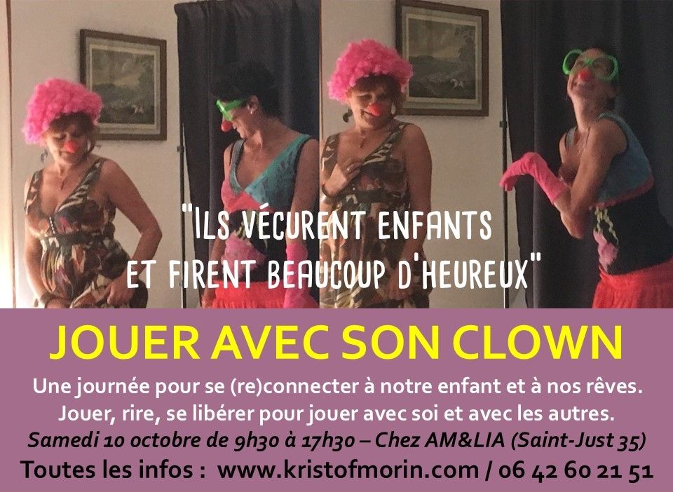 Jouer avec son clown