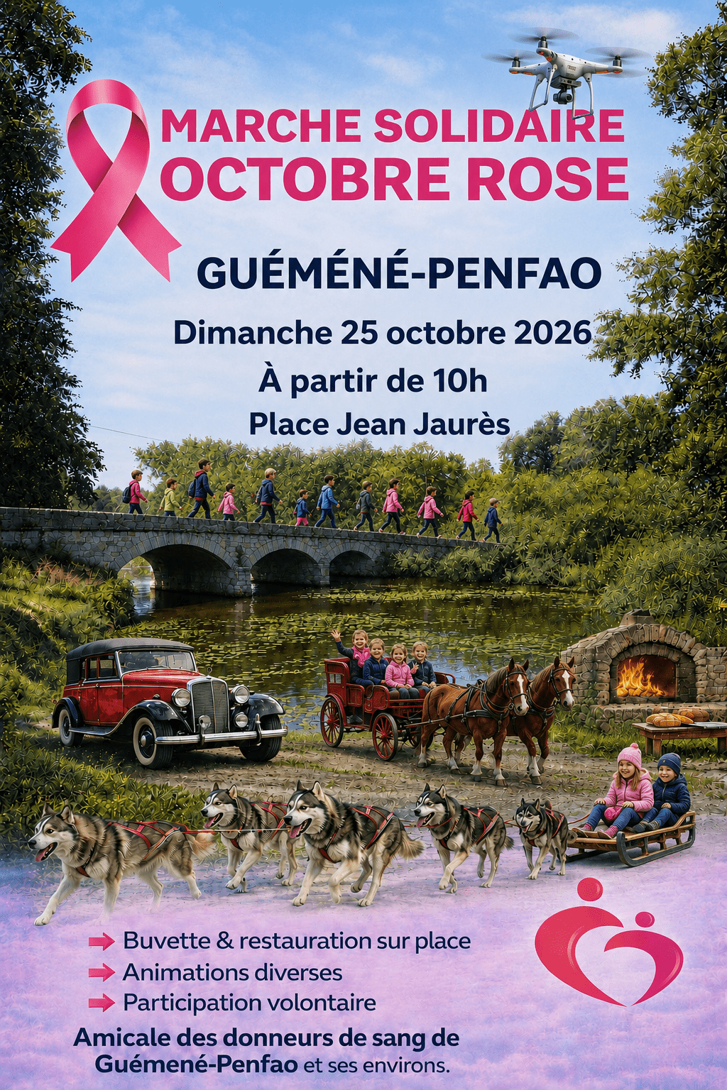 Marche solidaire pour octobre rose
