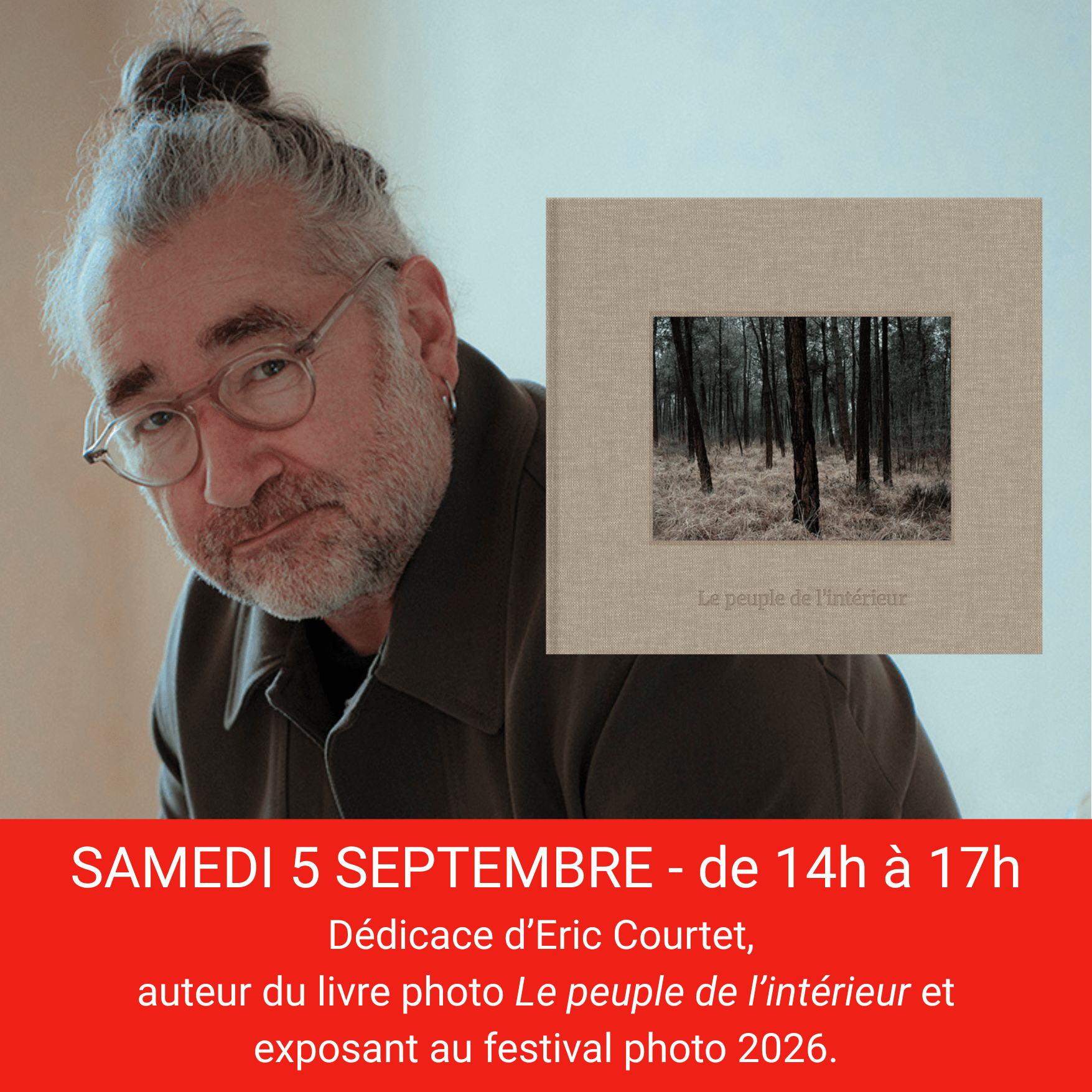 Dédicace d'Eric Courtet