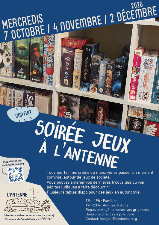 Soirée jeux