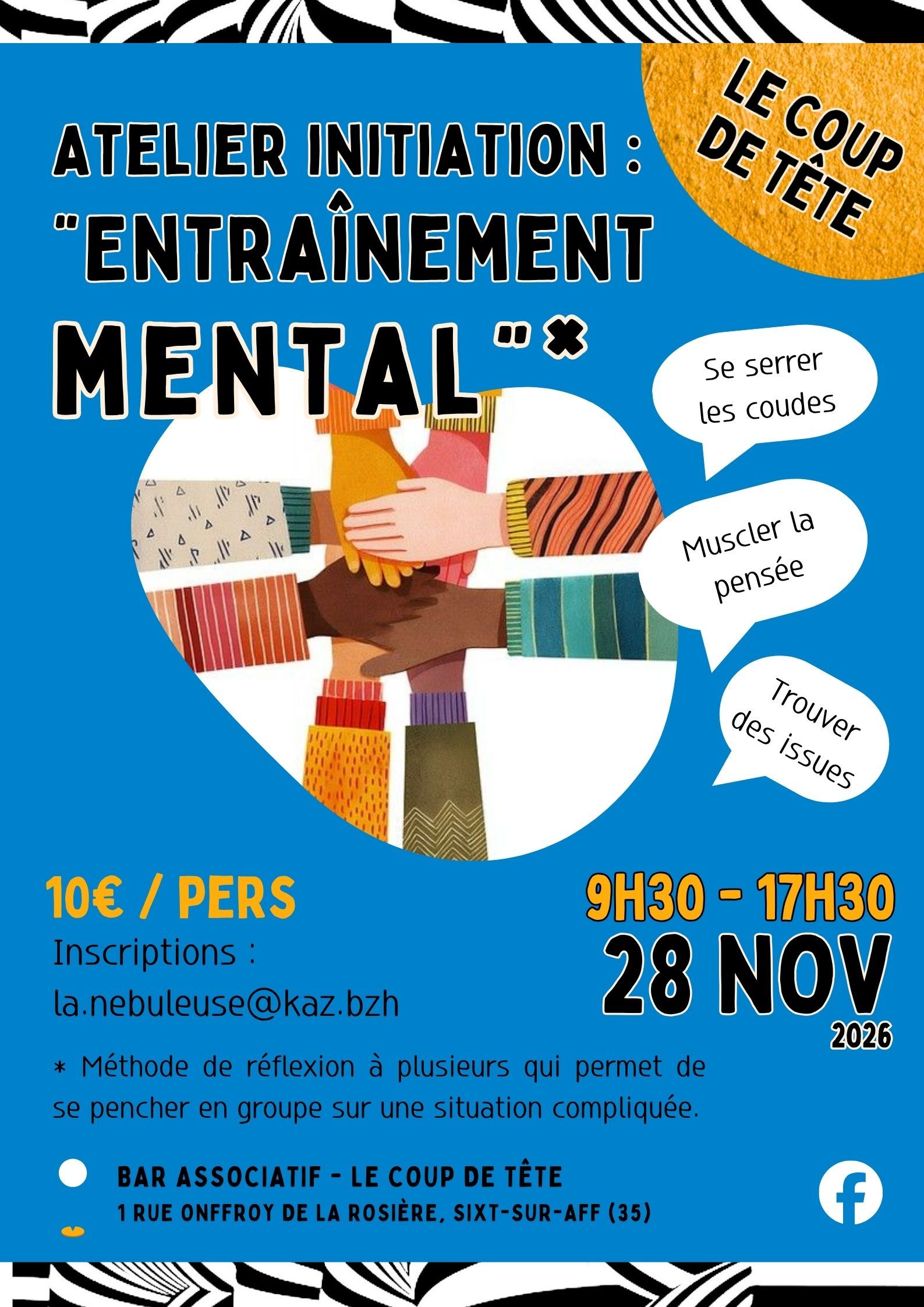 Atelier d'initiation à l'Entraînement Mental