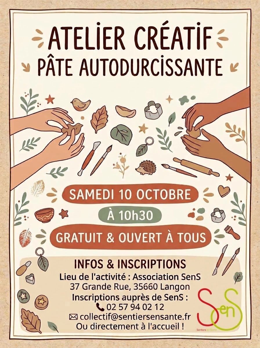 ATELIER CREATIF - NOUVEAU !