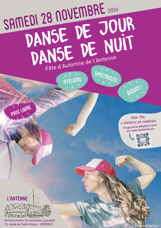 Fête d'automne de l'Antenne : Danse de jour, Danse de nuit !