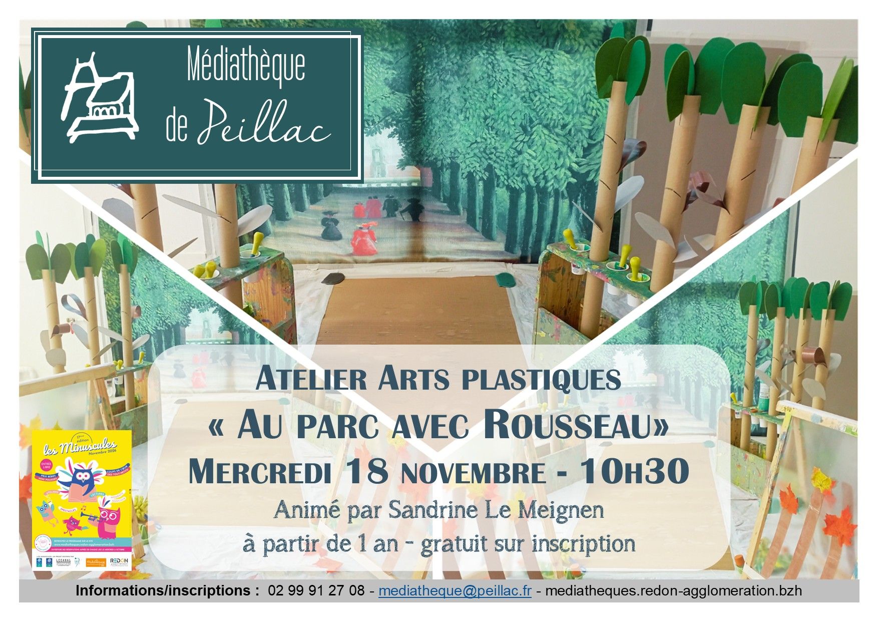 Arts-plastiques : Au parc avec Rousseau