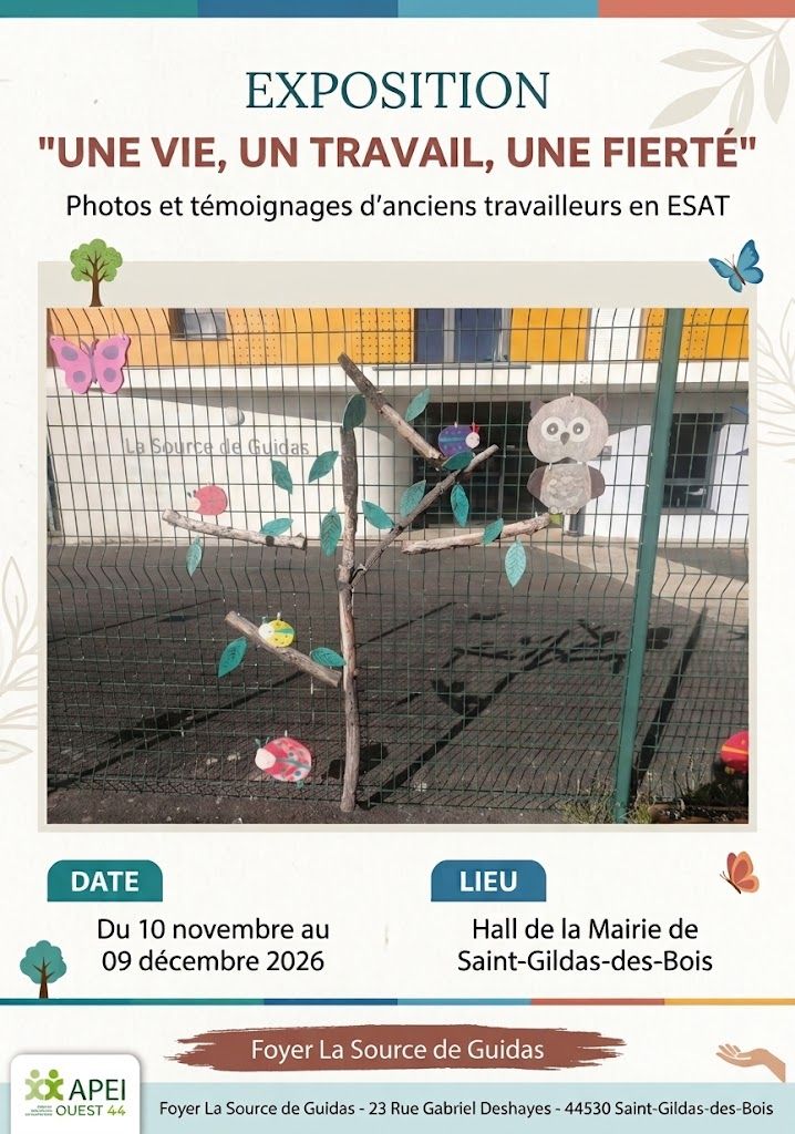 Exposition "Une vie, une travail, une fierté"