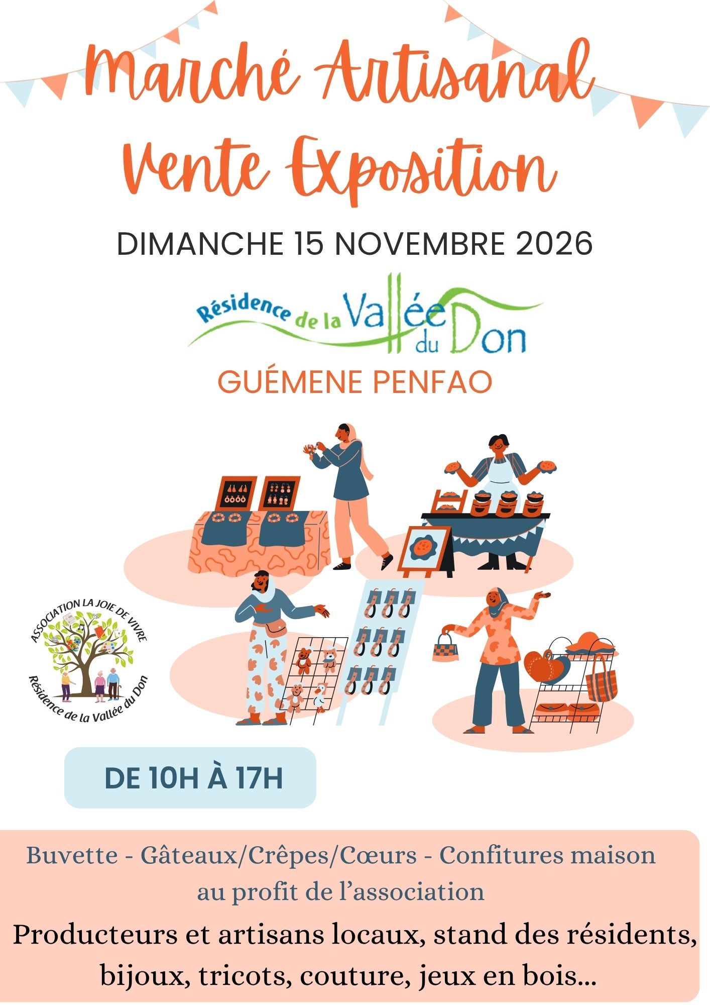 Marché artisanal et vente-exposition