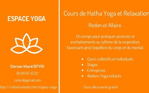 Espace Yoga - Clarisse Vitard